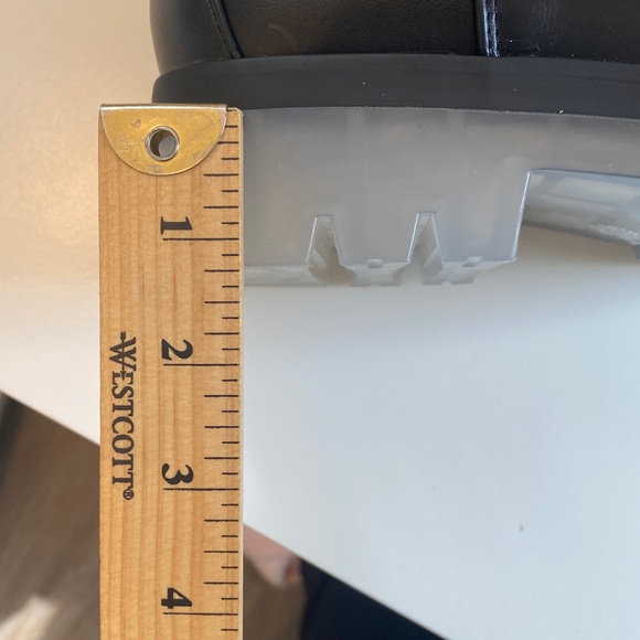 GO GETTER2 Mata Black Leather Zip-Up Mid-Ankle Boots - Picture 6 of 10